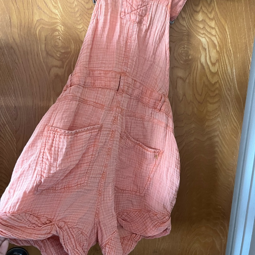 Anthropologie Pilcro Pink Romper or shortalls 0 - Picture 9 of 11